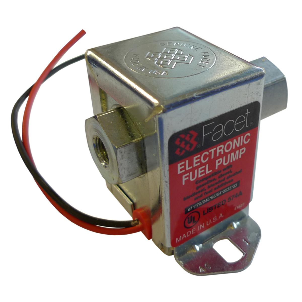 ファセットソリッドステート電動燃料ポンプ1.5-4 PSI - 40104