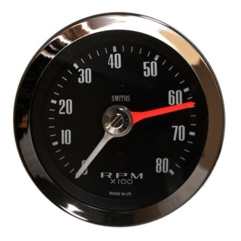スミス クラシック マックス ハンドタコメーター 直径80mm 0-8,000RPM