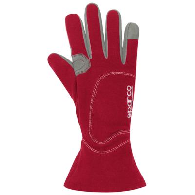 赤い SPARCO K-100 KART の手袋