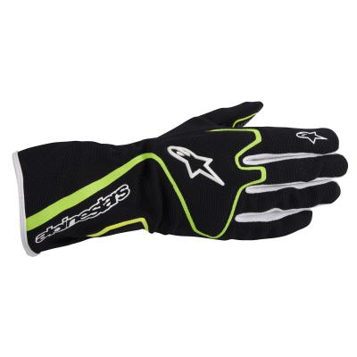 Alpinestars の技術 1-K の競争の Kart の手袋の黒/緑