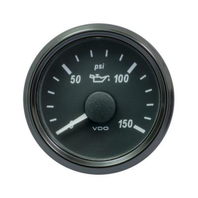 VDO シングルViu 油圧計 0-150 PSI
