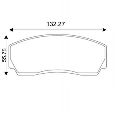 APレーシング＆ハイスペックキャリパーの場合MintexレーシングブレーキパッドMDB1292-M1144