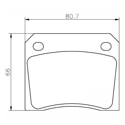 Mintex レーシング ブレーキパッド MGB521-MRM1802 Aston Martin/Jaguar/Daimler リア用