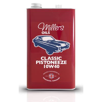 Millers Classic Pistoneeze 10W40半合成油（5リットル）