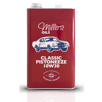 Millers Classic Pistoneeze 10W30半合成油（5リットル）