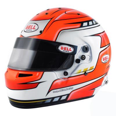ベルRS7プロヘルメットファルコンレッド - 承認スネルSA2015