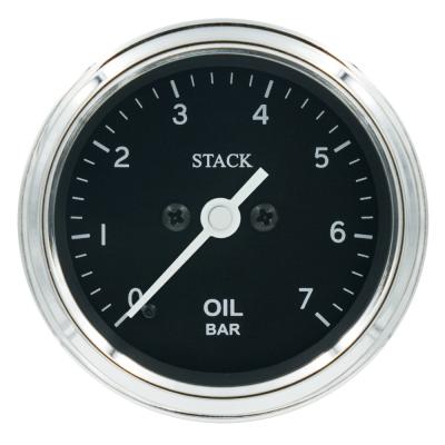Stack Classic Oil Pressure Gauge 0-7バー