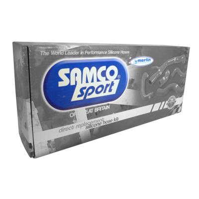 Samco のホースのキット - ジャガー E タイプ 5.3Ltr V12 - は冷却剤ホースで水を掛けます